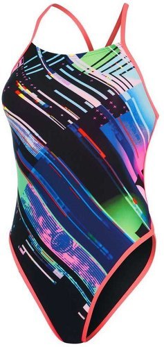 Speedo-Speedo Maillot De Bain Glitchzone Placement Ribbonback-2