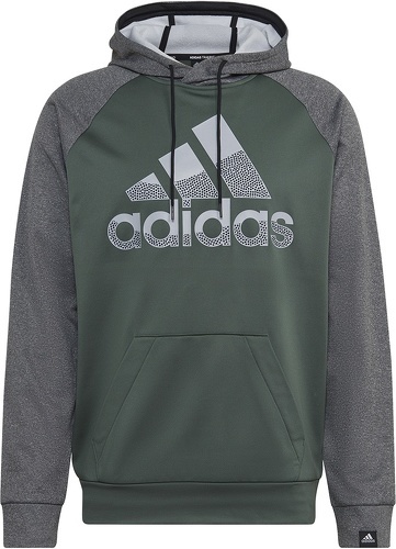 adidas Performance-Sweat-shirt à capuche AEROREADY Game and Go Big Logo-0