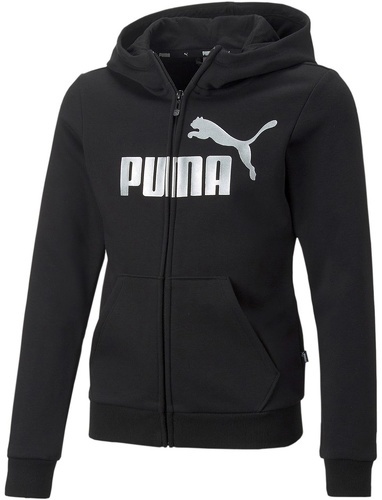 PUMA-Ess+ Logo Full-Zip Hoodie Fl G-0