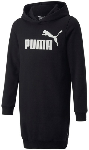 PUMA-Ess Logo Hooded Dress Fl G-0