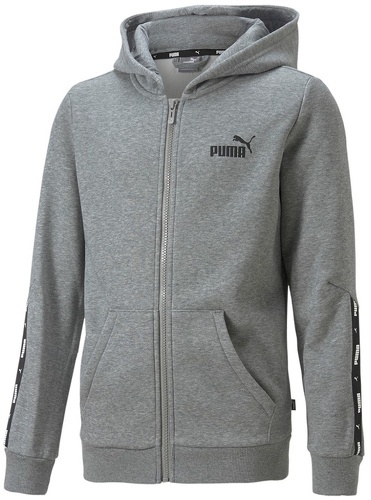 PUMA-Ess+ Tape Full-Zip Hoodie Fl B-0