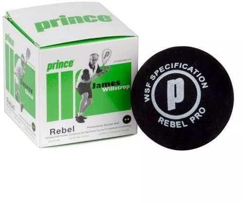 PRINCE-Tube de 3 balles de squash Prince Rebel-image-1