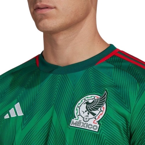 adidas Performance-Maillot Domicile Mexique Coupe du Monde 2022-4