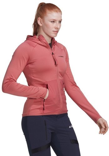 adidas Performance-Veste de randonnée Terrex Tech Fleece Lite Hooded-3