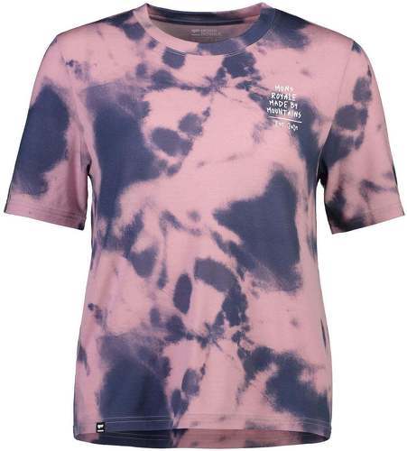 Mons Royale-Mons Royale Icon Relaxed Tee Tie Dyed Damen Denim Tie Dye-image-1