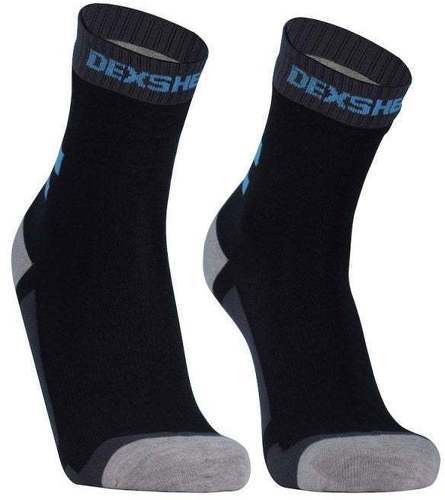 DEXSHELL-DexShell Running Socks Black Aqua Blue-image-1