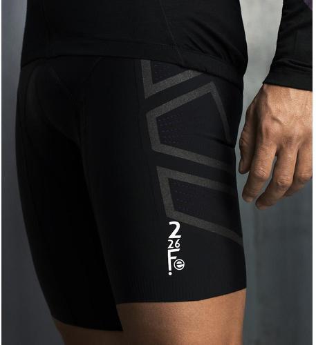 Fe226-Fe226 Duraride Bike Bib Tights Short Black-4