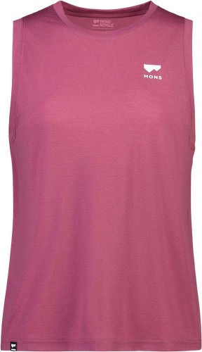 Mons Royale-Mons Royale Icon Relaxed Tank Damen Berry-image-1