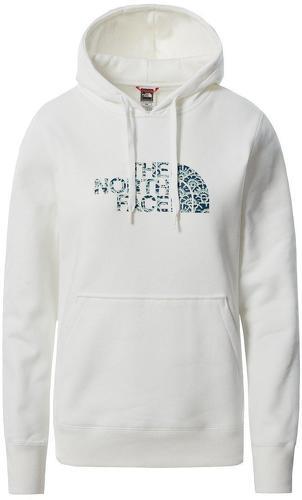 THE NORTH FACE-The North Face W Drew Peak Pullover Hoodie Damen TNF White Monterey Blue Ashbury Floral Print-image-1