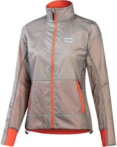 GORE-Gore Wear Womens Drive Jacket Damen Lab Gray Fireball-2