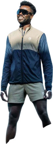YMR Track Club-Ymr Track Club Torekov Veste Earth Grey Off White-2