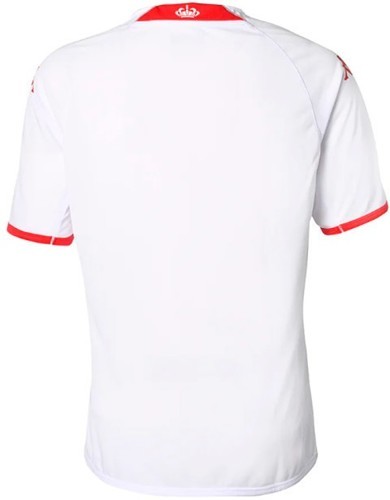 KAPPA-Maillot AS Monaco Domicile 2022/2023 Blanc/Rouge-1