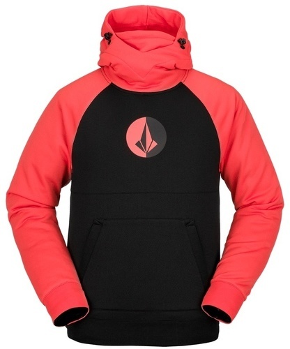 VOLCOM-Sweat Volcom Hydro Riding Hoodie Orange Shock Homme-0