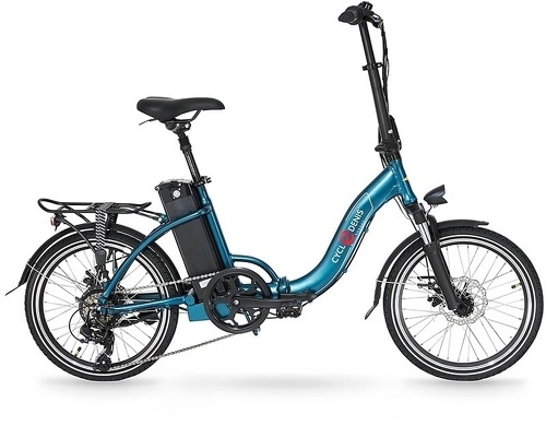 Cycle Denis-Cycle Denis Fold D Vélo Électrique Léger À Pliage Rapide - Pour cycliste à partir de 1,50m-1