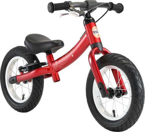 BIKESTAR-BIKESTAR Vélo Draisienne Enfants pour garcons et filles de 3 - 4 ans | Vélo sans pédales évolutive 12 pouces sportif | Rouge-image-1