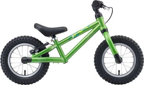 BIKESTAR-BIKESTAR Vélo Draisienne Enfants pour garcons et filles de 3 - 4 ans | Vélo sans pédales évolutive 12 pouces VTT | Verde-1