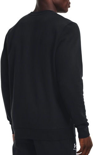 UNDER ARMOUR-Under Armour Homme UA Essential Fleece Crew Tops en Polaire, Noir, XXL-1