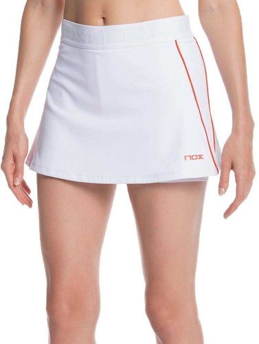 Nox-Jupe de sport de padel NOX - Femme TEAM - Blanc-image-1