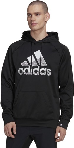adidas Performance-Sweat-shirt à capuche AEROREADY Game and Go Big Logo-2