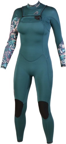 Soöruz Surfwear-Combinaison DIVINE 3/2mm OYSTERPRENE Front-zip-0