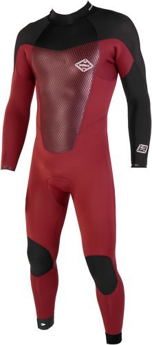 Soöruz Surfwear-Combinaison Fighter 4/3 Back-Zip Oysterprene-0