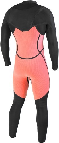 Soöruz Surfwear-Combinaison Green Line 4/3 Chest-Zip Bioprene-3