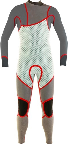 Soöruz Surfwear-Combinaison GURU PRO 3/2mm Chest-zip   OYSTERPRENE-1
