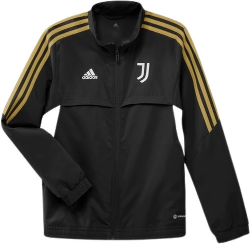 adidas Performance-Veste de présentation enfant Juventus Turin Condivo 2022/23-image-1