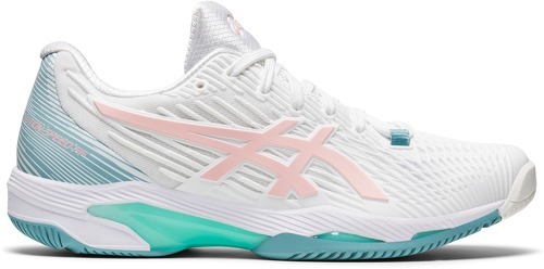 ASICS-Asics Solution Speed FF 2 Tennis/Padel Women White/Frosted Rose-image-1