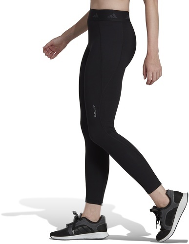 adidas Performance-Tight long brossé Techfit-4