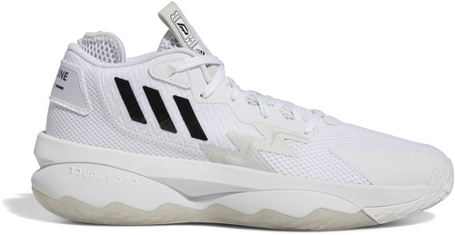 adidas Performance-Adidas Dame 8 Blanc Chaussures de basket-ball-image-1