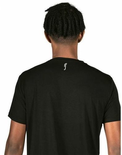 RS Padel-Tshirt Classic Rs Padel Back Print Noir-1
