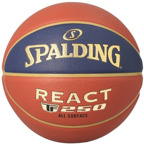 SPALDING-Ballon de Basketball Spalding TF 250 React 2022 Taille 5-0