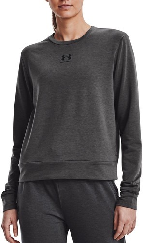 UNDER ARMOUR-Sweatshirt molletonné à col ras du cou femme Under Armour Rival-0