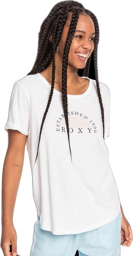 ROXY-T-Shirt Blanc Roxy Oceanholic-0