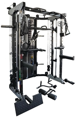 Force USA-G12™ All-In-One Trainer - Double Pulley (2 x 90.5 kg), Multipower, Power Rack et Leg Press-image-1