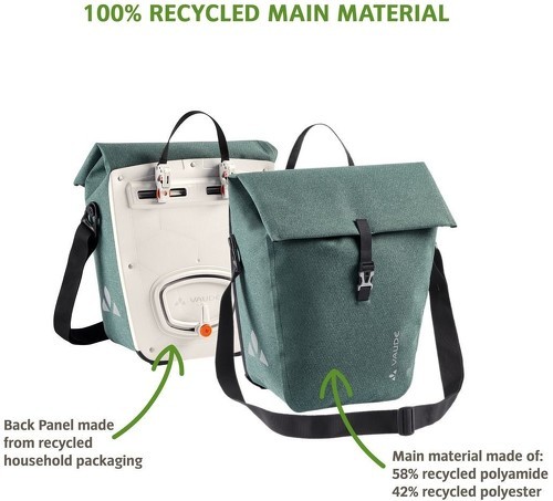 VAUDE-Sacoche de porte-bagages VAUDE ReCycle Single-2