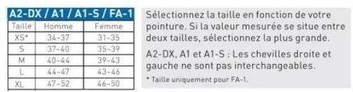 ZAMST-Chevillère A2-DX - Noir-1