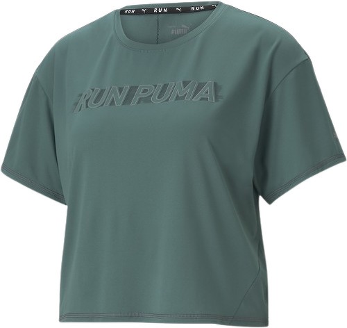 PUMA-Maillot De Sport Vert Puma Run Light Cool-0