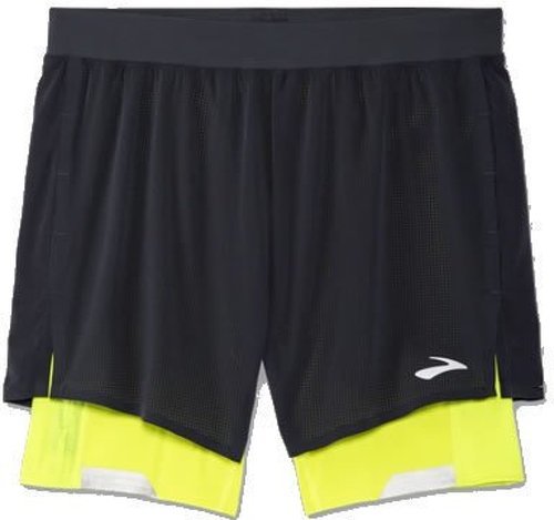 Brooks-BROOKS Run Visible 5'' 2-in-1 Short-0