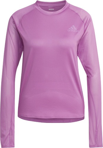 adidas Performance-T-shirt de running Parley Adizero Long Sleeve-1