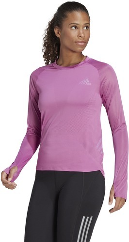 adidas Performance-T-shirt de running Parley Adizero Long Sleeve-2
