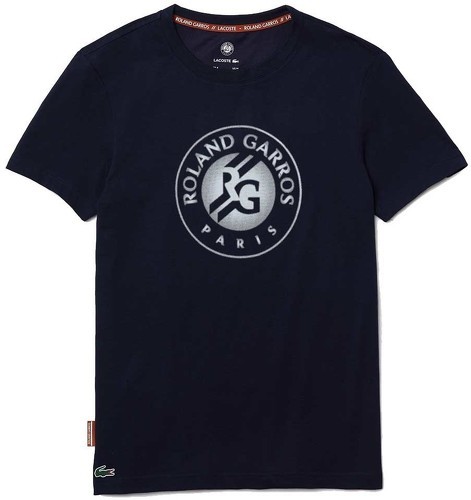 LACOSTE-T-shirt Lacoste Sport x Roland Garros Bleu marine-image-1