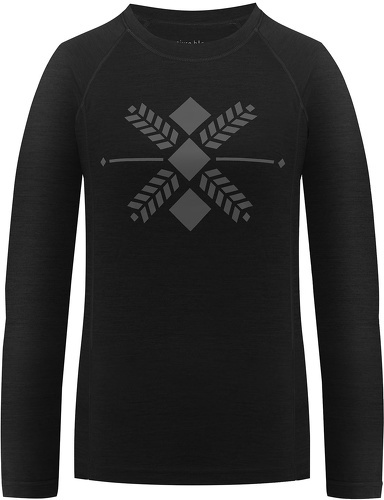 POIVRE BLANC-Sous Pull Merino Poivre Blanc 1840 Black-0