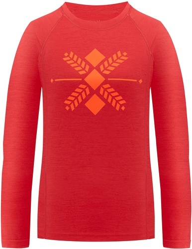 POIVRE BLANC-Sous Pull Merino Poivre Blanc 1840 Rhubarb 2-0