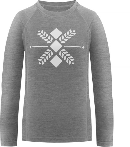 POIVRE BLANC-Sous Pull Merino Poivre Blanc 1840 Stone Grey Heather 2-0