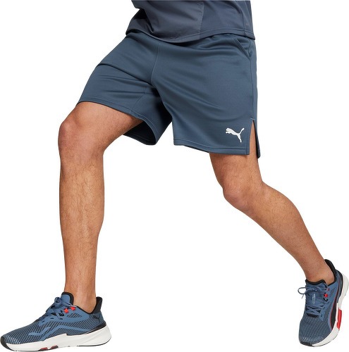 PUMA-Train Fit Power Fleece 7In Short-1