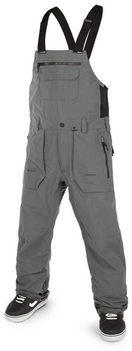 VOLCOM-Salopette de snow Rain Gore-Tex - Dark Grey-0
