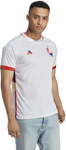 adidas Performance-Maillot Extérieur Belgique Coupe du Monde 2022-4