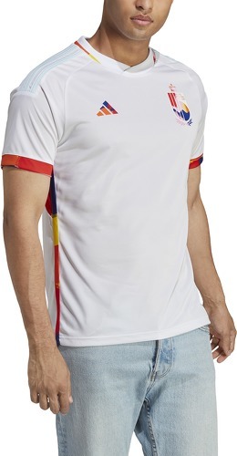 adidas Performance-Maillot Extérieur Belgique Coupe du Monde 2022-3